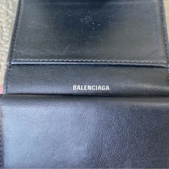 Balenciaga Tri-Fold Compact Wallet - EUC! - Picture 4 of 11
